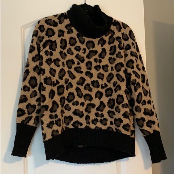 Leopard high neck sweater - Picture 3 of 3